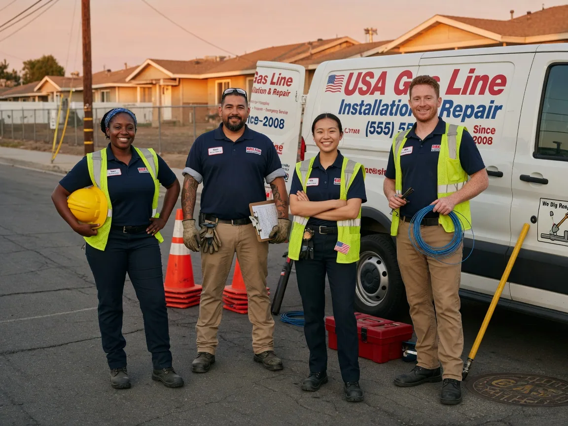 Gas Line Installation company in Ingalls, IN